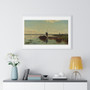 Paul_Gabriël's Polder landscape  , Premium Horizontal Framed Poster,Paul_Gabriël's Polder landscape  - Premium Horizontal Framed Poster