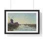 Dutch polder landscape with a weather ring, a South Holland watermill and a seesaw watermill) Paul Joseph Constantin Gabriël , Premium Horizontal Framed Poster ,Dutch polder landscape with a weather ring, a South Holland watermill and a seesaw watermill) Paul Joseph Constantin Gabriël - Premium Horizontal Framed Poster ,Dutch polder landscape with a weather ring, a South Holland watermill and a seesaw watermill) Paul Joseph Constantin Gabriël - Premium Horizontal Framed Poster 
