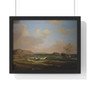 Wreck of the 'Roma' by Fitz Henry Lane,  - Premium Framed Horizontal Poster,Wreck of the 'Roma' by Fitz Henry Lane,  - Premium Framed Horizontal Poster,Wreck of the 'Roma' by Fitz Henry Lane,  , Premium Framed Horizontal Poster