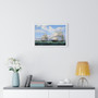 Fitz Henry Lane, The Ships Winged Arrow and Southern Cross in Boston Harbor , Premium Framed Horizontal Poster,Fitz Henry Lane, The Ships Winged Arrow and Southern Cross in Boston Harbor - Premium Framed Horizontal Poster,Fitz Henry Lane, The Ships Winged Arrow and Southern Cross in Boston Harbor - Premium Framed Horizontal Poster