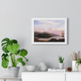 Fitz Henry Lane, Off Mount Desert Island  -  Premium Framed Horizontal Poster,Fitz Henry Lane, Off Mount Desert Island  ,  Premium Framed Horizontal Poster,Fitz Henry Lane, Off Mount Desert Island  -  Premium Framed Horizontal Poster