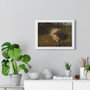 Rosa Bonheur, A Sheep at Rest  ,  Premium Framed Horizontal Poster,Rosa Bonheur, A Sheep at Rest  -  Premium Framed Horizontal Poster,Rosa Bonheur, A Sheep at Rest  -  Premium Framed Horizontal Poster