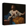 Artemisia Gentileschi - Penitent Magdalene - Stretched Canvas,Artemisia Gentileschi , Penitent Magdalene , Stretched Canvas