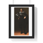 Portrait of a Gentleman (Antoine de Ville ) by Artemisia Gentileschi -Premium Framed Vertical Poster,Portrait of a Gentleman (Antoine de Ville ) by Artemisia Gentileschi ,Premium Framed Vertical Poster