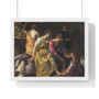 Johannes Vermeer’s Diana and her Nymphs,  famous painting  ,  Premium Framed Horizontal Poster,Johannes Vermeer’s Diana and her Nymphs,  famous painting  -  Premium Framed Horizontal Poster,Johannes Vermeer’s Diana and her Nymphs,  famous painting  -  Premium Framed Horizontal Poster