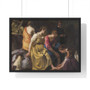 Johannes Vermeer’s Diana and her Nymphs,  famous painting  ,  Premium Framed Horizontal Poster,Johannes Vermeer’s Diana and her Nymphs,  famous painting  -  Premium Framed Horizontal Poster,Johannes Vermeer’s Diana and her Nymphs,  famous painting  -  Premium Framed Horizontal Poster