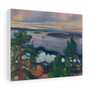 Edvard Munch's Train Smoke , Stretched Canvas,Edvard Munch's Train Smoke - Stretched Canvas