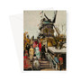 Vincent van Gogh - Le Moulin de blute fin (1886) - Greeting Card - (FREE SHIPPING)