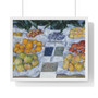 Gustave Caillebotte, Fruit Displayed on a Stand  -  Premium Framed Horizontal Poster,Gustave Caillebotte, Fruit Displayed on a Stand  ,  Premium Framed Horizontal Poster,Gustave Caillebotte, Fruit Displayed on a Stand  -  Premium Framed Horizontal Poster