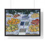 Gustave Caillebotte, Fruit Displayed on a Stand  -  Premium Framed Horizontal Poster,Gustave Caillebotte, Fruit Displayed on a Stand  -  Premium Framed Horizontal Poster,Gustave Caillebotte, Fruit Displayed on a Stand  ,  Premium Framed Horizontal Poster
