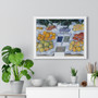 Gustave Caillebotte, Fruit Displayed on a Stand  -  Premium Framed Horizontal Poster,Gustave Caillebotte, Fruit Displayed on a Stand  -  Premium Framed Horizontal Poster,Gustave Caillebotte, Fruit Displayed on a Stand  ,  Premium Framed Horizontal Poster