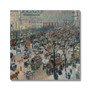 Boulevard of the Italians, Morning, Sunlight (1897) by Camille Pissarro - Canvas