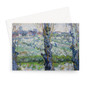 Vincent van Gogh's View of Arles, Flowering Orchards (1889) -  Greeting Card - (FREE SHIPPING)