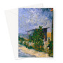 Vincent van Gogh's Shelter on Montmartre (1887) -  Greeting Card - (FREE SHIPPING)