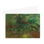 Water lilies by Franz Grässel Seerosen,1900 -  Greeting Card - (FREE SHIPPING)