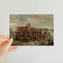 Butler Lady Quatre Bras , 1815 -  Classic Postcard - (FREE SHIPPING)