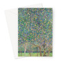 Gustav Klimt's Mohnfeld (1907) -  Greeting Card - (FREE SHIPPING)