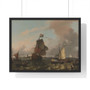  Ludolf Bakhuysen  -  Premium Framed Horizontal Poster,The Man,of,War Brielle on the River Maas off Rotterdam, Ludolf Bakhuysen  ,  Premium Framed Horizontal Poster,The Man-of-War Brielle on the River Maas off Rotterdam, Ludolf Bakhuysen  -  Premium Framed Horizontal Poster,The Man-of-War Brielle on the River Maas off Rotterdam