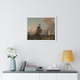 War Brielle on the River Maas off Rotterdam, Ludolf Bakhuysen  ,  Premium Framed Horizontal Poster,The Man-of-War Brielle on the River Maas off Rotterdam, Ludolf Bakhuysen  -  Premium Framed Horizontal Poster,The Man-of-War Brielle on the River Maas off Rotterdam, Ludolf Bakhuysen  -  Premium Framed Horizontal Poster,The Man,of