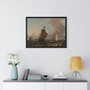 War Brielle on the River Maas off Rotterdam, Ludolf Bakhuysen  ,  Premium Framed Horizontal Poster,The Man-of-War Brielle on the River Maas off Rotterdam, Ludolf Bakhuysen  -  Premium Framed Horizontal Poster,The Man-of-War Brielle on the River Maas off Rotterdam, Ludolf Bakhuysen  -  Premium Framed Horizontal Poster,The Man,of