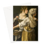 Gentileschi's Judith -  Greeting Card - (FREE SHIPPING)