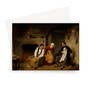 Francis_William_Edmonds_-_The_Speculator -  Greeting Card - (FREE SHIPPING)