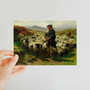 Rosa Bonheur's The Highland Shepherd -  Classic Postcard - (FREE SHIPPING)