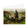 Rosa Bonheur's The Highland Shepherd -  Greeting Card - (FREE SHIPPING)