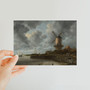 The Mill at Wijk bij Duurstede, Jacob Isaacksz van Ruisdael, c. 1668 - c. 1670 -  Classic Postcard - (FREE SHIPPING)