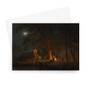Albert_Bierstadt_-_Oregon_Trail -  Greeting Card - (FREE SHIPPING)