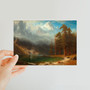 Albert Bierstadt's Mount Corcoran -  Classic Postcard - (FREE SHIPPING)