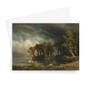 Albert_Bierstadt_-_The_coming_storm -  Greeting Card - (FREE SHIPPING)