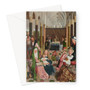 The Holy Kinship, Geertgen tot Sint Jans (workshop of), c. 1495 - Greeting Card - (FREE SHIPPING)