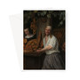 The Baker Arent Oostwaard and his Wife, Catharina Keizerswaard, Jan Havicksz. Steen, 1658 -  Greeting Card - (FREE SHIPPING)