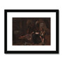 The Drunken Couple, Jan Havicksz. Steen, c. 1655 - c. 1665 -  Framed & Mounted Print