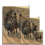 The Yellow Riders, George Hendrik Breitner, 1885 - 1886 -  Hahnemühle German Etching Print -  (FREE SHIPPING)
