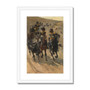 The Yellow Riders, George Hendrik Breitner, 1885 - 1886 -  Framed & Mounted Print