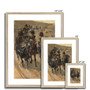 The Yellow Riders, George Hendrik Breitner, 1885 - 1886 -  Framed & Mounted Print