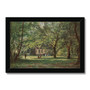 _Петрович_Боголюбов_-_Вид_на_Франтишкови-Лазне - View of Frantiskovy Lazne by Alexey Bogolyubov  -  Framed Print