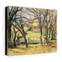  1885-86, Paul Cezanne, French- Stretched Canvas,Trees and Houses Near the Jas de Bouffan, 1885,86, Paul Cezanne, French, Stretched Canvas,Trees and Houses Near the Jas de Bouffan, 1885-86, Paul Cezanne, French- Stretched Canvas,Trees and Houses Near the Jas de Bouffan