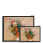 Vase of Flowers (Pink Background) ca. 1906 Odilon Redon French - Framed Photo Tile  - Free Shipping