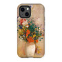 Vase of Flowers (Pink Background) ca. 1906 Odilon Redon French - Tough Phone Case - Free Shipping