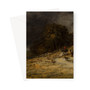 Georges Michel's Troupeau sous l'orage - musée des Beaux Greeting Card - Free Shipping