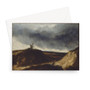 Georges Michel's Landscape with a Windmill Greeting Card - Free Shipping