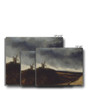 Georges Michel's Landscape with a Windmill - Stretched Canvas - Free Shipping