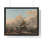  Ludolf Bakhuysen  -  Premium Framed Horizontal Poster,The Y at Amsterdam, with the Frigate 'De Ploeg', Ludolf Bakhuysen  ,  Premium Framed Horizontal Poster,The Y at Amsterdam, with the Frigate 'De Ploeg', Ludolf Bakhuysen  -  Premium Framed Horizontal Poster,The Y at Amsterdam, with the Frigate 'De Ploeg'