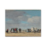 Eugène Boudin, The Beach at Trouville Photo Art Print