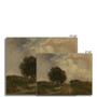 Georges Michel's Groep van drie bomen Fine Art Print