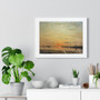   Framed Horizontal Poster,Eugène Boudin, Coucher de soleil à marée basse  -  Framed Horizontal Poster,Eugène Boudin, Coucher de soleil à marée basse  -  Framed Horizontal Poster,Eugène Boudin, Coucher de soleil à marée basse  