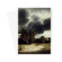 Georges Michel's Paysage des environs de Paris Greeting Card - (FREE SHIPPING)